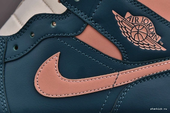 Green Dark BQ6472-308 BQ6472-308 Jordan Mid 1 Teal (W)  1124